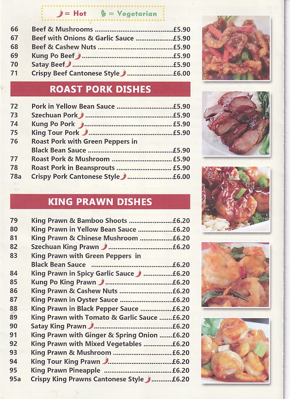 Llanelly Packed Meals menu